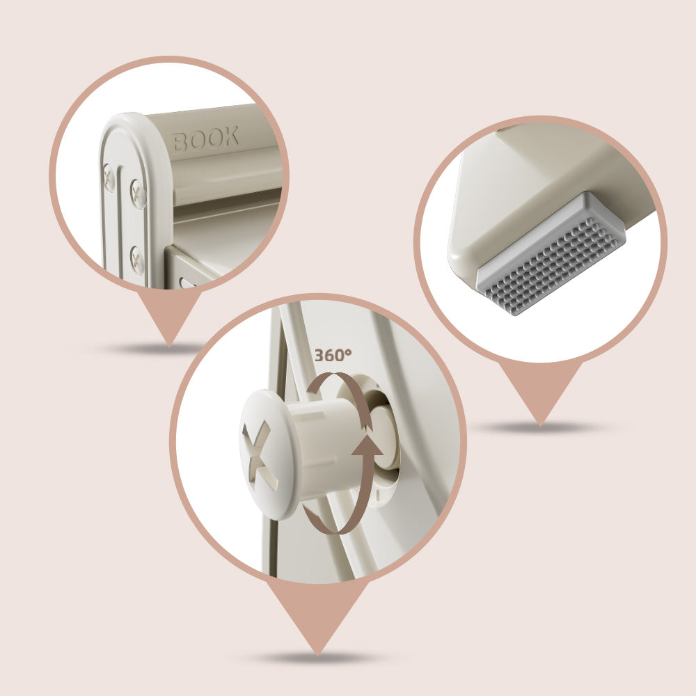 قصة صغيرة - طاولة - متعددة الأغراض للرسم/الدراسة مع كرسي - بيج