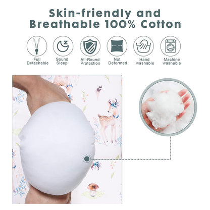 سرير استرخاء ناعم قابل للتنفس من ليتل ستوري لحديثي الولادة - رنة