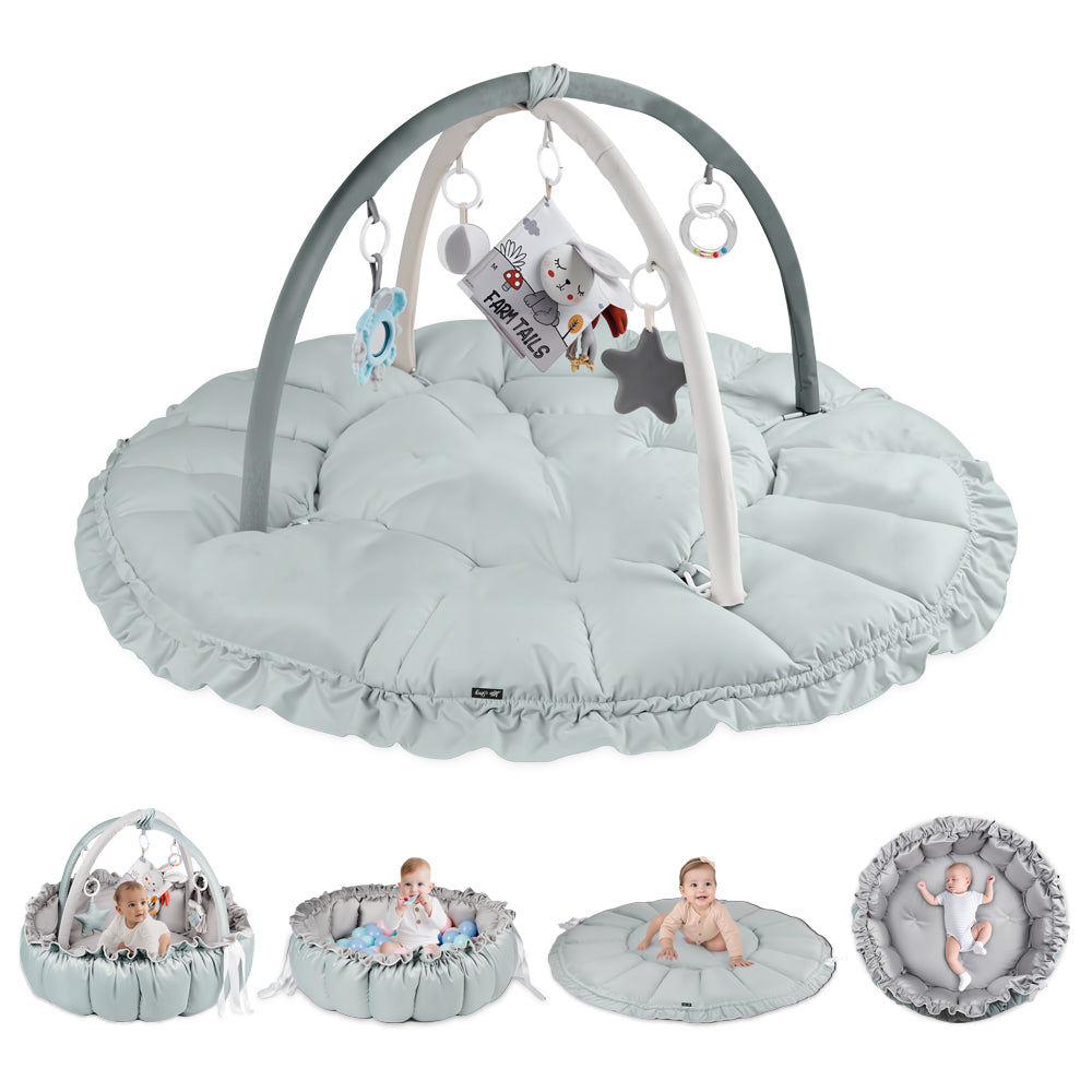 Little Story Baby 5in1 Play Mat/Activity Gym - Mint