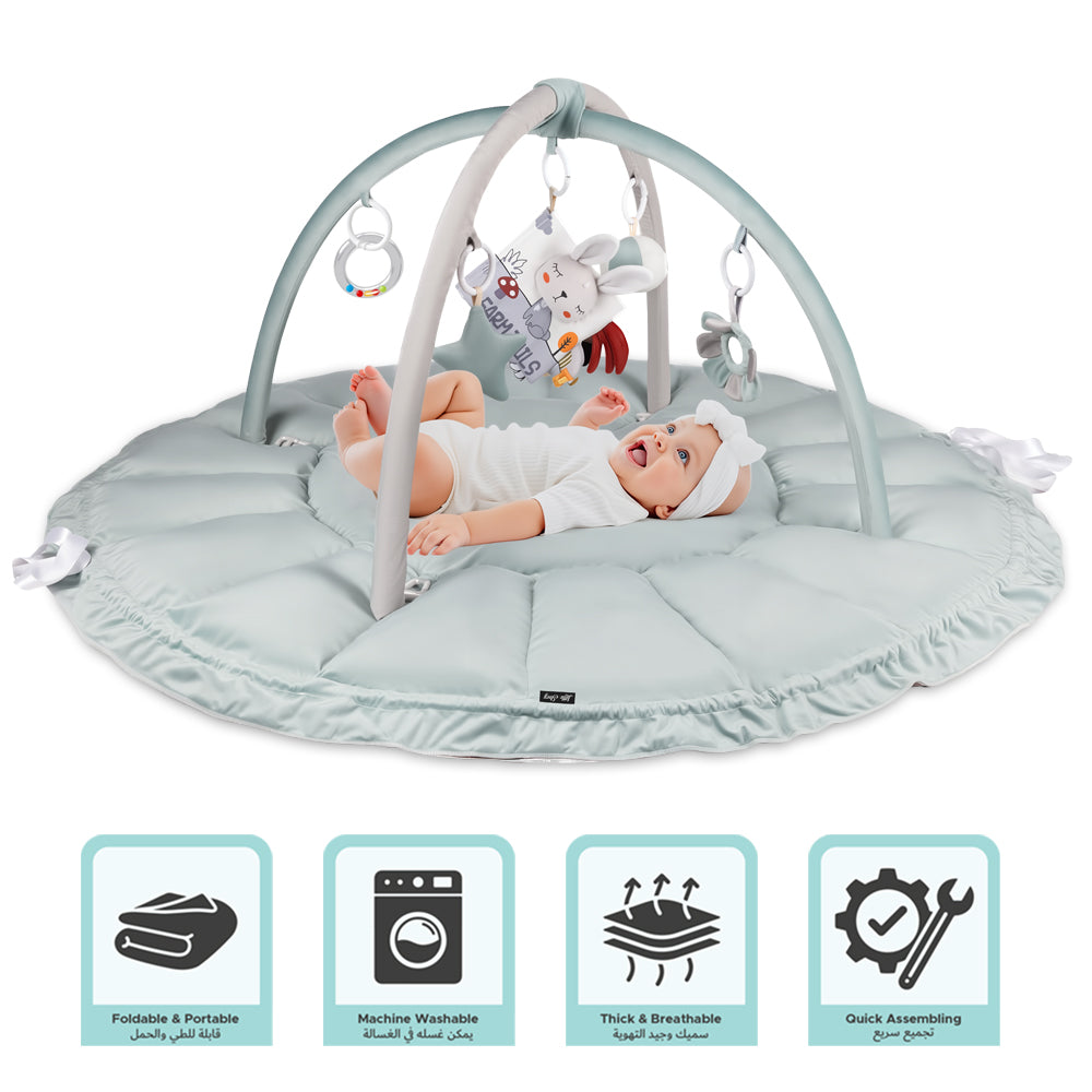 Little Story Baby 5in1 Play Mat/Activity Gym - Mint