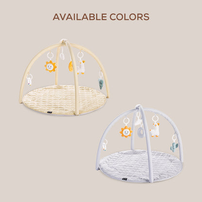 Little Story Baby Play Mat/Activity Gym - Beige