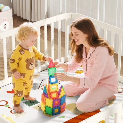 حظيرة لعب ليتل ستوري 140 × 200 سم كبيرة - بيضاء