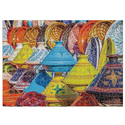 LITTLE STORY Jigsaw Puzzle Educational & Fun Game (Moroccan Art & Culture) - 500 pcs