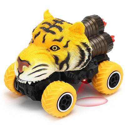 LITTLE STORY - Kids Toy 2 Channel Tiger Car wt Remote Control - Yellow