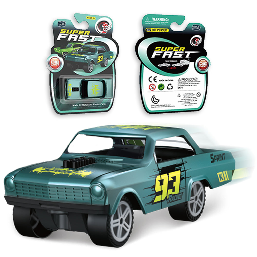 LITTLE STORY Slide Die Cast Toy Car