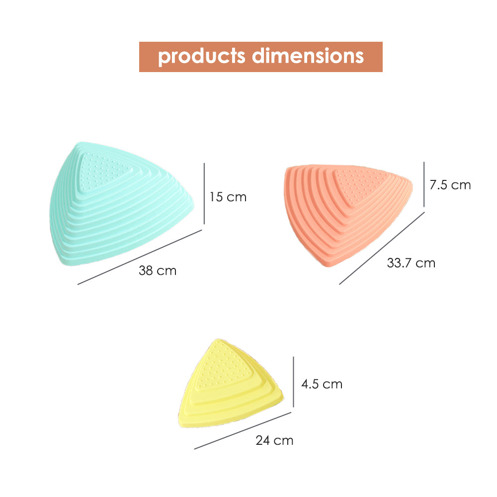 LITTLE STORY Kids Stepping Stone, 5 Pcs - Multicolor