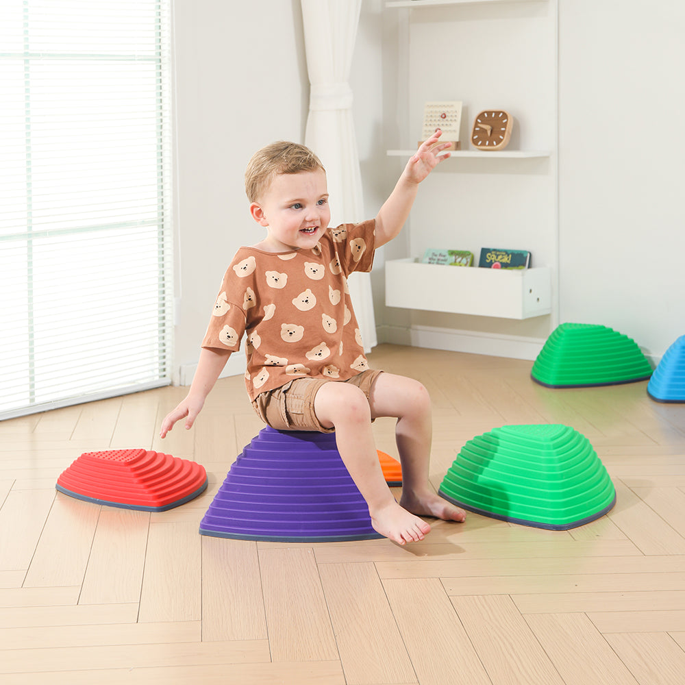 LITTLE STORY Kids Stepping Stone, 5 Pcs - Multicolor