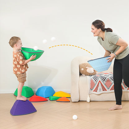 LITTLE STORY Kids Stepping Stone, 5 Pcs - Multicolor