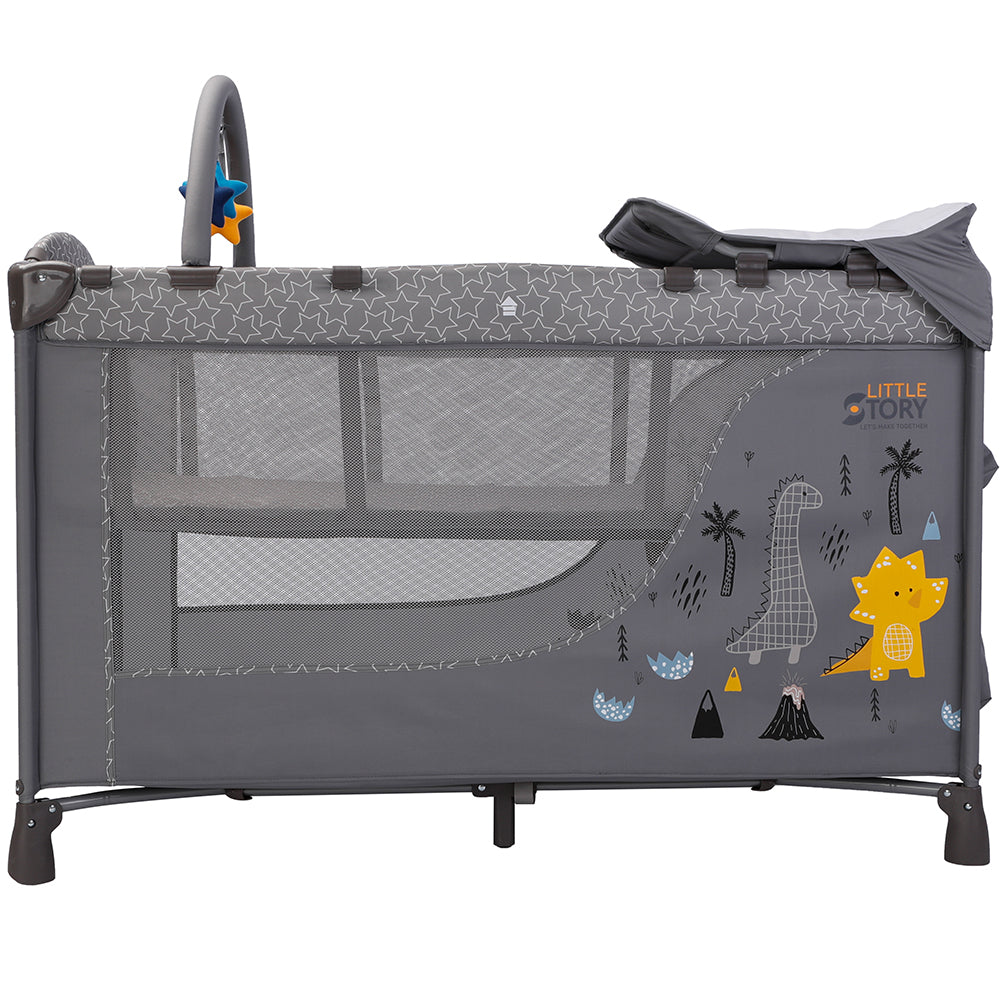 LITTLE STORY Foldable Cot and Playard