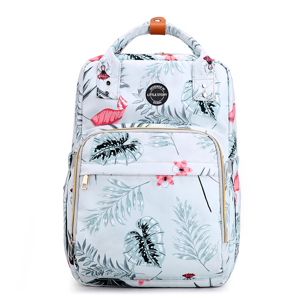 LITTLE STORY Velisa Diaper Bag - Blue