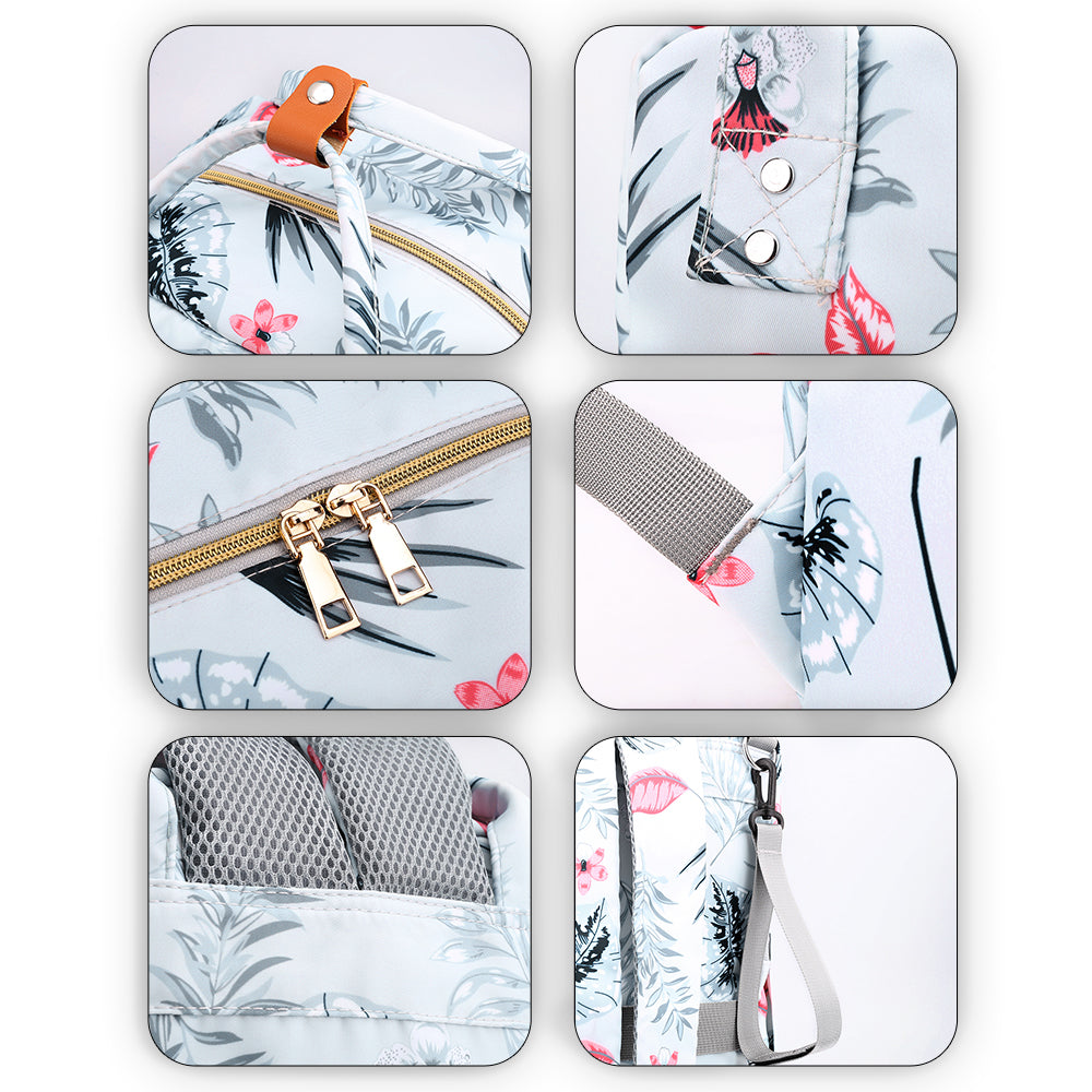 LITTLE STORY Velisa Diaper Bag - Blue