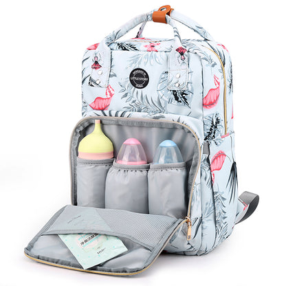 LITTLE STORY Velisa Diaper Bag - Blue