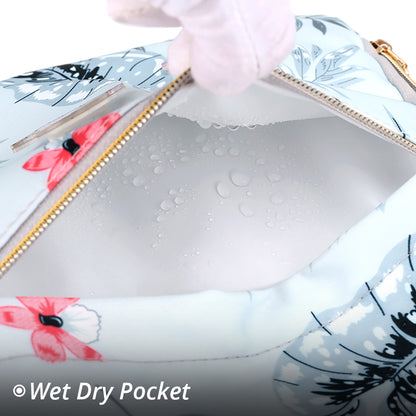 LITTLE STORY Velisa Diaper Bag - Blue