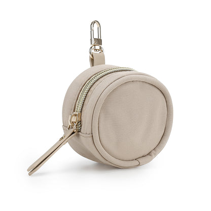 LITTLE STORY Nova Tote with Pacifier Pod - Beige