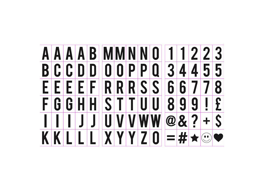 EAZY KIDS - Letter Light Box - A4