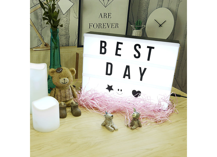 EAZY KIDS - Letter Light Box - A4