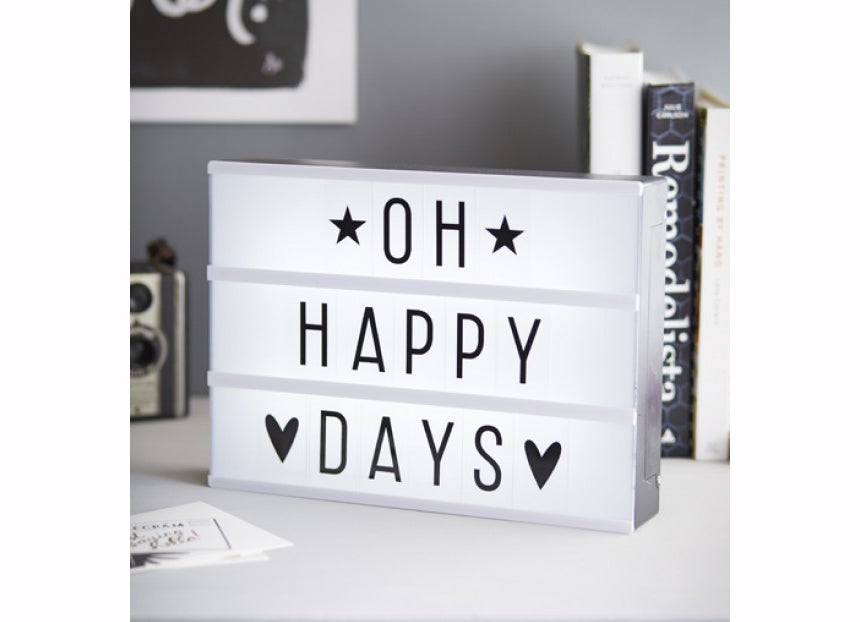EAZY KIDS - Letter Light Box - A4