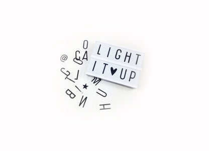 EAZY KIDS - Letter Light Box - A5