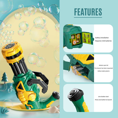 LITTLE STORY - 10 Holes Bubble Machine Gun - Armor Green