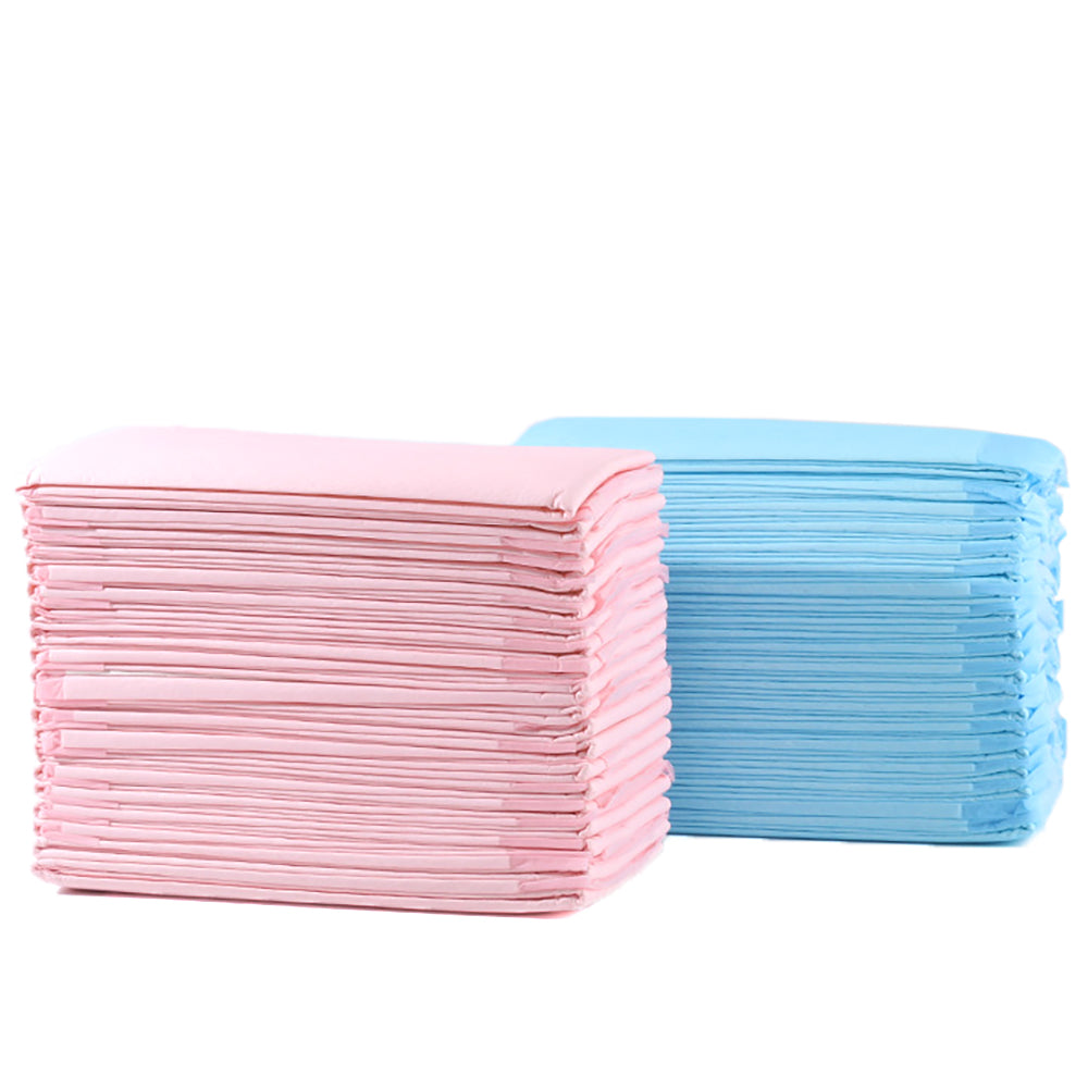 LITTLE STORY - Disposable Diaper Changing Mats - Pack of 100pcs - Pink
