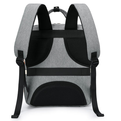 LITTLE STORY 2in1 Diaper Bag w/Sanitizer Bottle keychain & Stroller Hooks - Grey