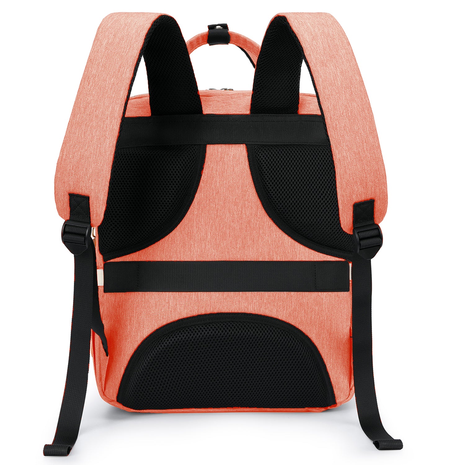 LITTLE STORY 2in1 Diaper Bag w/Sanitizer Bottle keychain & Stroller Hooks - Pink
