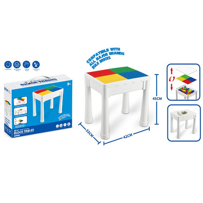 LITTLE STORY 4in1 Activity and Block Table w/t 50 Blocks - L