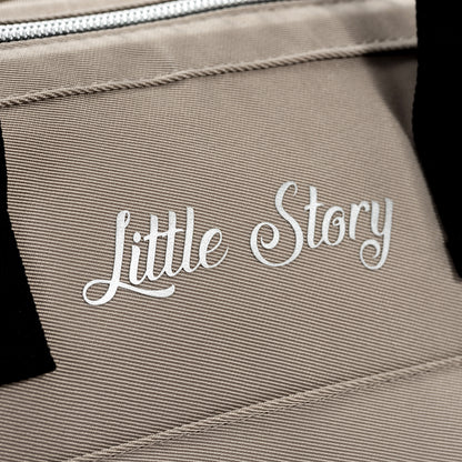 LITTLE STORY Ace Diaper Bag - Beige