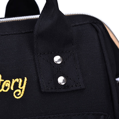 LITTLE STORY Ace Diaper Bag - Black