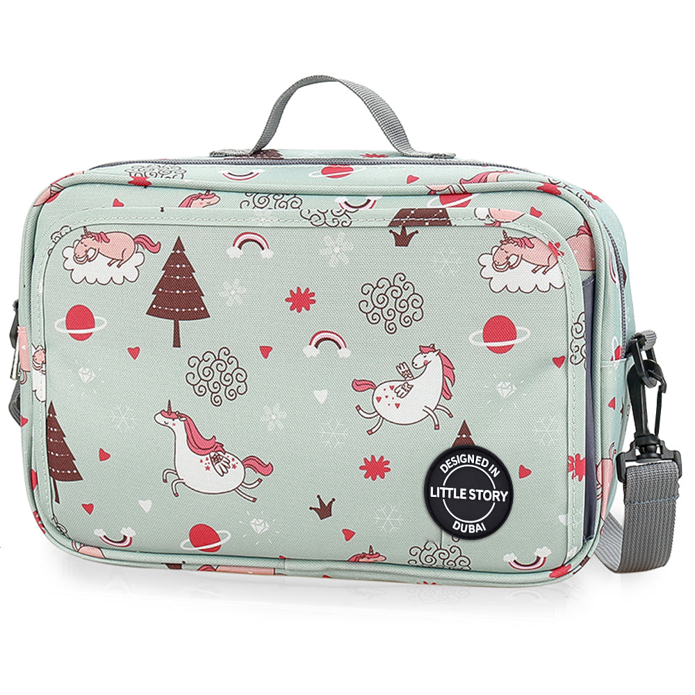 LITTLE STORY Baby Diaper Changing Clutch Kit - Green