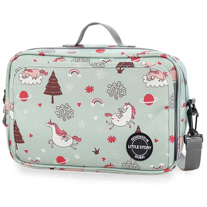 LITTLE STORY Baby Diaper Changing Clutch Kit - Green