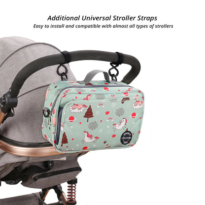 LITTLE STORY Baby Diaper Changing Clutch Kit - Green