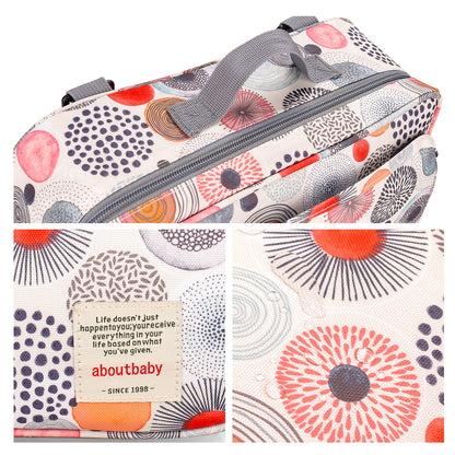 LITTLE STORY Baby Diaper Changing Clutch Kit - Multicolored