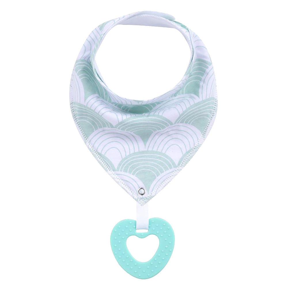 LITTLE STORY Bandana Drool Bibs Set of 2 - Love