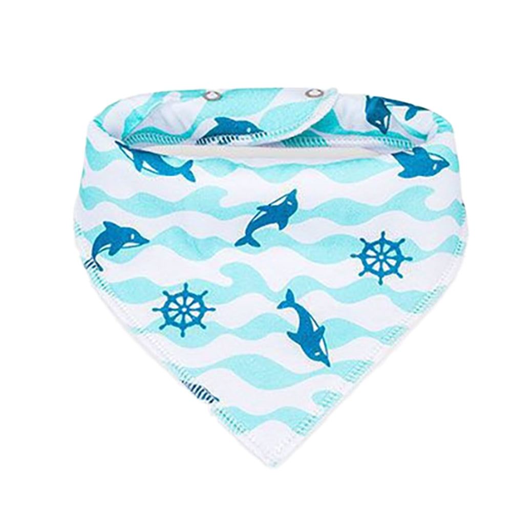 LITTLE STORY Bandana Drool Bibs Set of 4 - Pirates