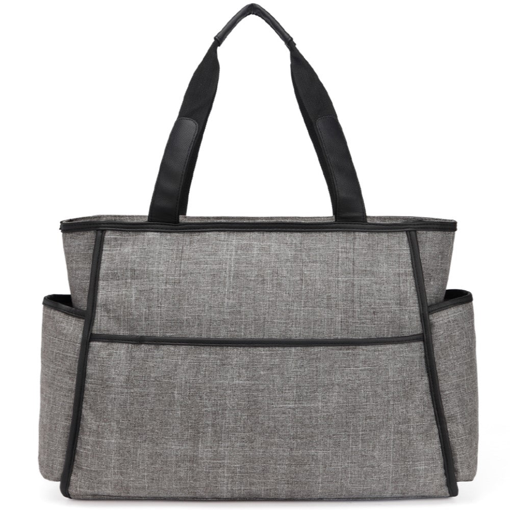 LITTLE STORY Betty Diaper Bag - Grey