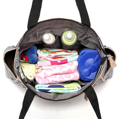 LITTLE STORY Betty Diaper Bag - Ivory