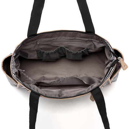 LITTLE STORY Betty Diaper Bag - Ivory