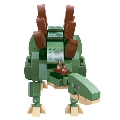 LITTLE STORY Block (Leg Godt) Toy Dinosaurs World - Stegosaurus (322 Pcs)