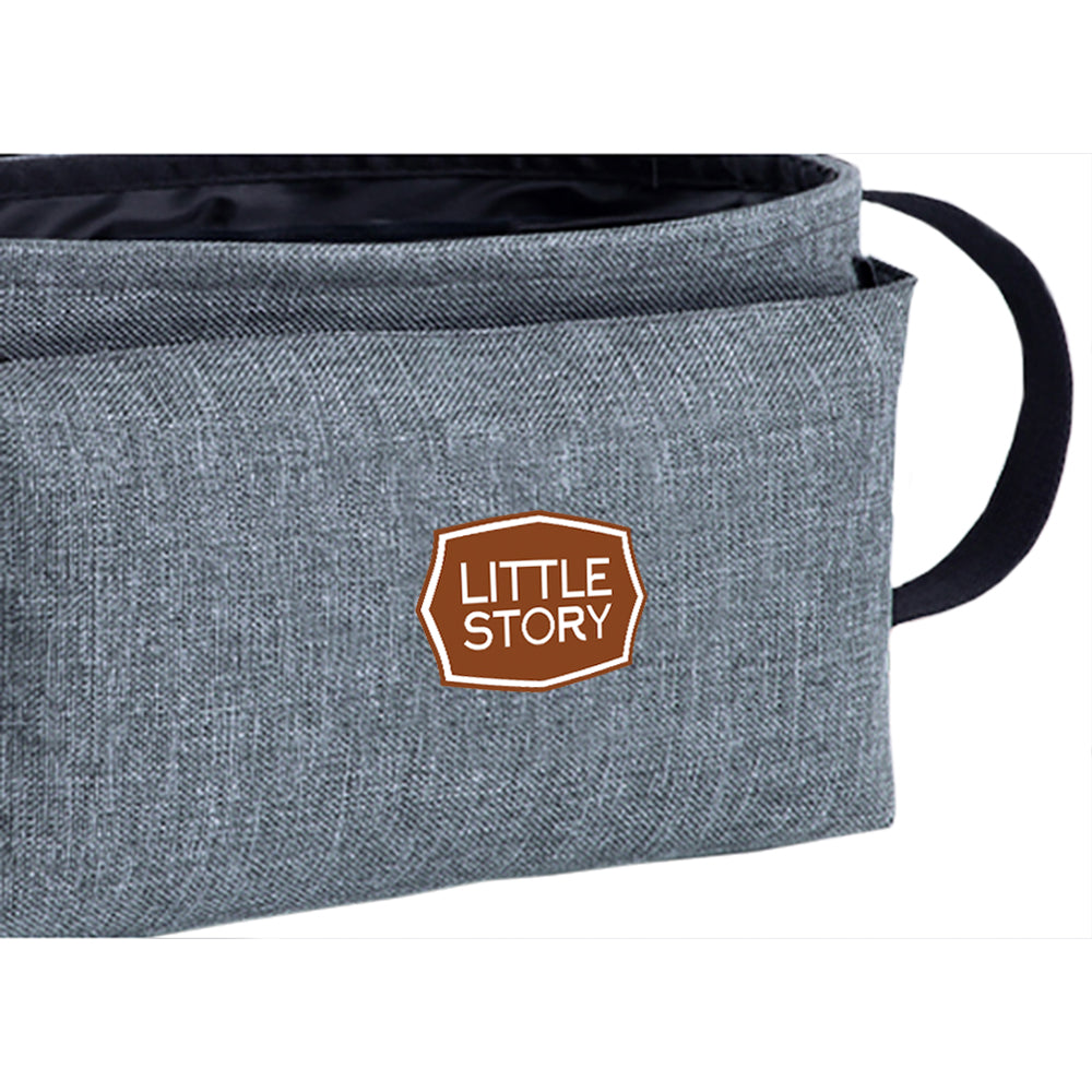 LITTLE STORY Stroller Organizer Travel Bag - Black