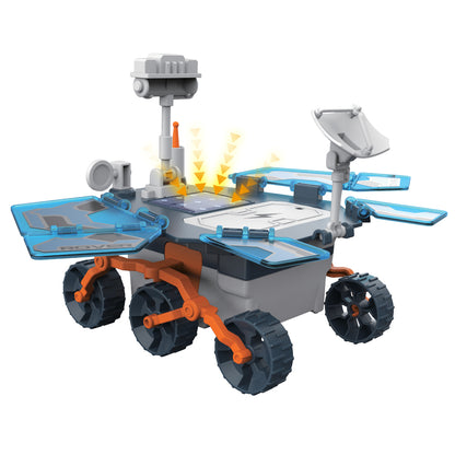 LITTLE STORY DIY Solar Mars Exploration Rover (46 Pcs), STEM Series - Blue