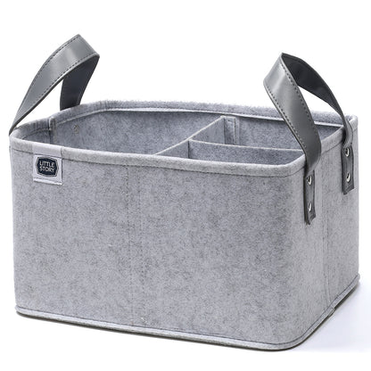 LITTLE STORY Diaper Caddy Simplex - Grey