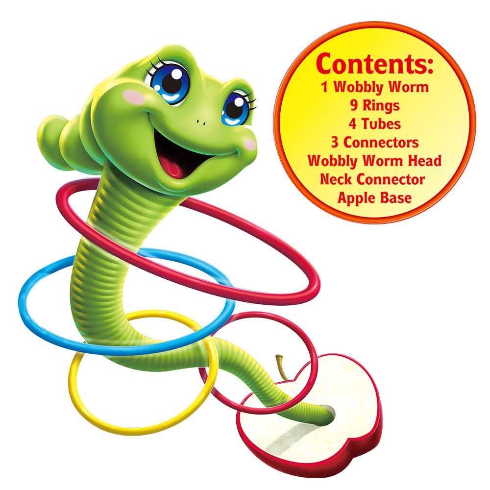 LITTLE STORY Electric Spin Master Sway Insect with 9*Ferrule Ring, STEM Series - Multicolor