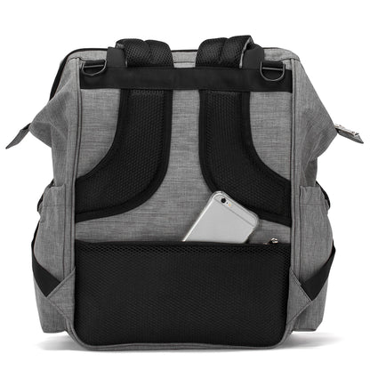 LITTLE STORY Elite Diaper Bag w/Stroller Hooks & Changing mat - Grey