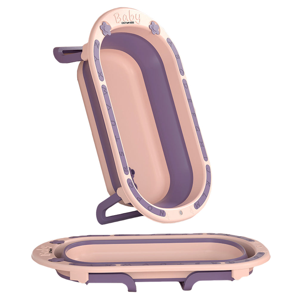 EAZY KIDS Folding Bath Tub - Purple