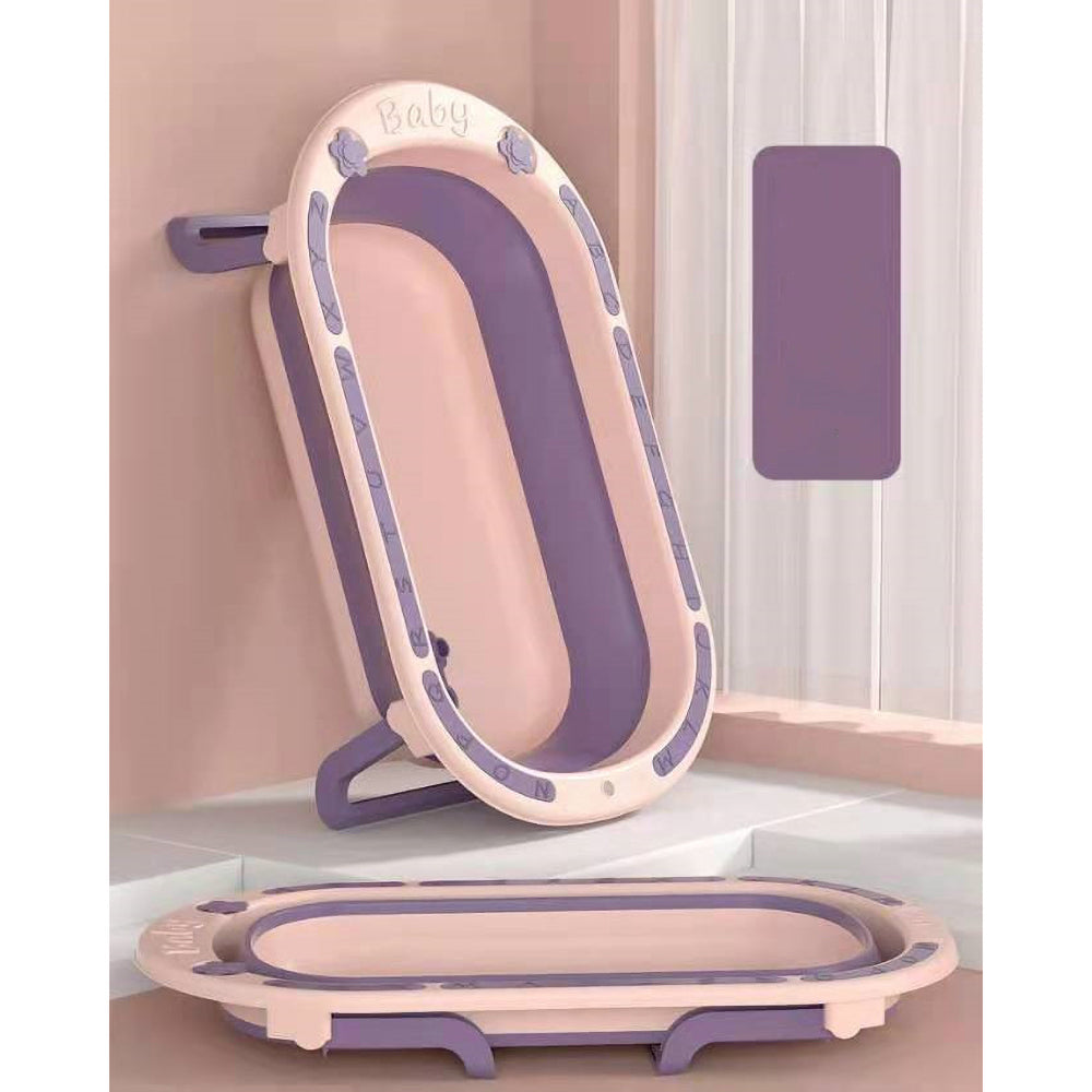 EAZY KIDS Folding Bath Tub - Purple
