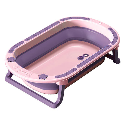 EAZY KIDS Folding Bath Tub - Purple
