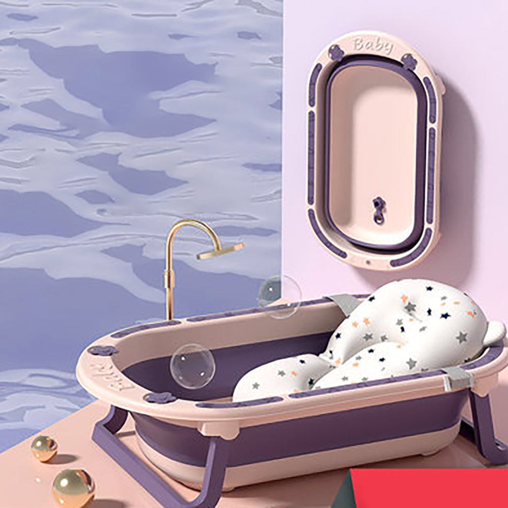 EAZY KIDS Folding Bath Tub - Purple