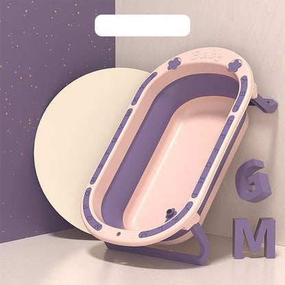EAZY KIDS Folding Bath Tub - Purple