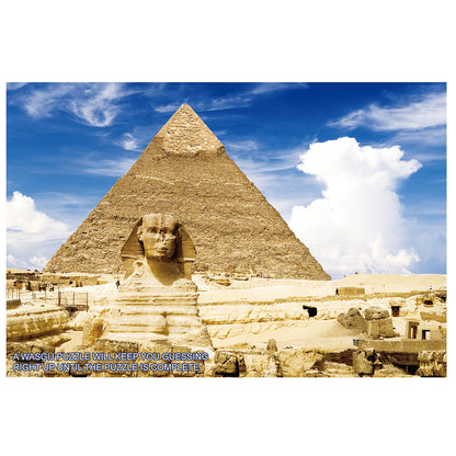 LITTLE STORY Jigsaw Puzzle Educational & Fun Game (The Great Pyramid of Giza, Egypt) - 1000 pcs